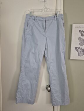 EUC M&S Pearl Grey Soft Cotton Chinos, US8